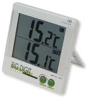 Termómetro exterior digital 30.1039. rango -20ºC +70ºC